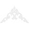 Ekena Millwork Pitch Kendall Architectural Grade PVC Gable Pediment, 48"W x 28"H x 1"P (14/12) GPP048X028X100KEN - alternate 2